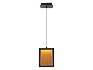 Brentwood LED Pendant in Dark Bronze