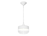 Robertson Blvd 1-Light Pendant in White