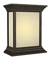 Craftmade Teiber LED White Linen Glass Door Chime in Oiled Bronze