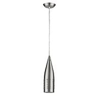 Prism 1-Light Pendant in Satin Nickel