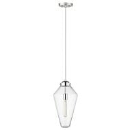 Ballina 1-Light Mini Pendant in Polished Nickel