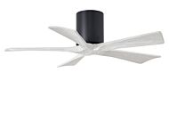 Irene 6-Speed DC 42" Ceiling Fan in Matte Black with Matte White blades