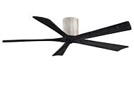 Irene 6-Speed DC 60" Ceiling Fan in Barnwood tone with Matte Black blades