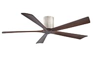 Irene 6-Speed DC 60" Ceiling Fan in Barnwood tone with Walnut blades