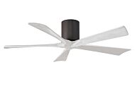 Irene 6-Speed DC 52" Ceiling Fan in Textured Bronze with Matte White blades