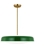 Draper 3-Light Pendant in Green