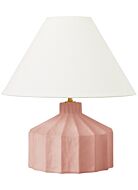 Veneto 1-Light Table Lamp in Dusty Rose