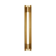 Carson 1-Light LED Bathroom Vanity Light in Burnished Brass