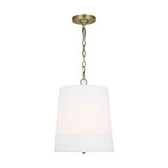 Ivie 1-Light Pendant in Time Worn Brass