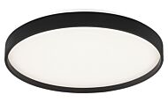 Alexandre 1-Light LED Ceiling Mount in Black