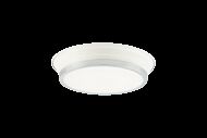 Matteo Jaxx 1 Light Ceiling Light In White With Chrome