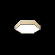 Matteo Hexol 1 Light Ceiling Light In Oxidized Gold