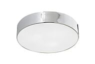 Matteo Snare 2 Light Ceiling Light In Chrome