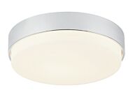 Quintz 3-Light Ceiling Mount in Chrome