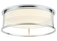 Framerton 3-Light Ceiling Mount in Chrome