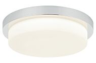 Durham 1-Light LED Ceiling Mount in Chrome