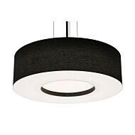 Montclair 3-Light Pendant in Black