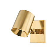 Highgrove 1-Light Sconce in Aged Brass