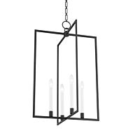 Middleborough 4-Light Pendant in Aged Iron