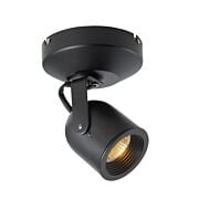 808 1-Light LED Spot Light in Black