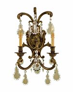 Metropolitan Foyer 2 Lt Wall Sconce in Antique Bronze Patina