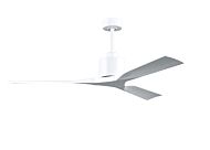 Nan 6-Speed DC 60 Ceiling Fan in Matte White with Matte White blades