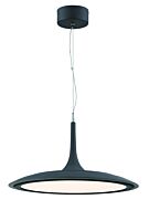 George Kovacs Hover 19 Inch Pendant Light in Dark Grey