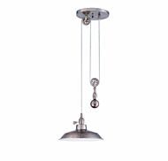 Craftmade 12" Pendant Light in Tarnished Silver