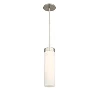 Elementum 1-Light LED Pendant in Satin Nickel