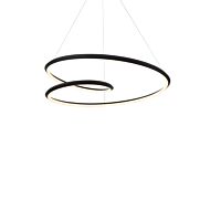 Kuzco Ampersand LED Pendant Light in Black