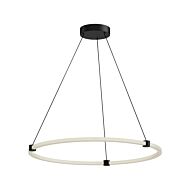 Bruni LED Pendant in Black