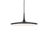 Kuzco Disc LED Pendant Light in Black