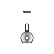 Soji 1-Light Pendant in Matte Black