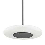 Blyford 1-Light LED Pendant in Black Nickel