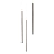 Point LED Pendant in Satin Nickel