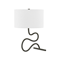 Veranda 1-Light Table Lamp in French Iron