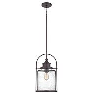 Quoizel Payson 10 Inch Pendant Light in Western Bronze