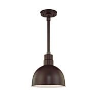 R Series 1-Light Pendant in Architectural Bronze