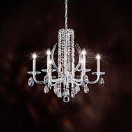 Siena 6-Light Chandelier in Black