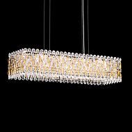 Sarella 13-Light Linear Pendant in Stainless Steel