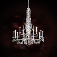 Siena 17-Light Chandelier in Stainless Steel