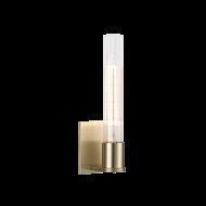 Matteo Lyndon 1 Light Wall Sconce In Oxidized Gold