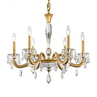 Napoli 6-Light Chandelier in Antique Silver