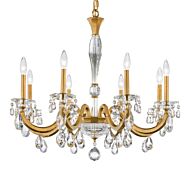 San Marco 8-Light Chandelier in Antique Silver