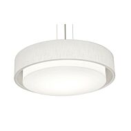 Sanibel 3-Light Pendant in Satin Nickel