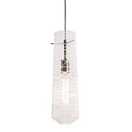 Spun 1-Light Pendant in Satin Nickel