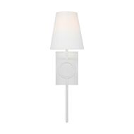 Montour 1-Light Wall Sconce in Matte White