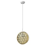 Tholos 1-Light Pendant in White