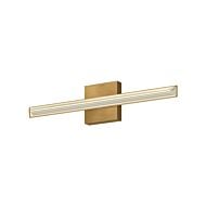 Saphir LED Bathroom Vanity Light in Brushed Gold