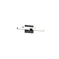 Anello Minor LED Bathroom Vanity Lightroom Fixture in Black